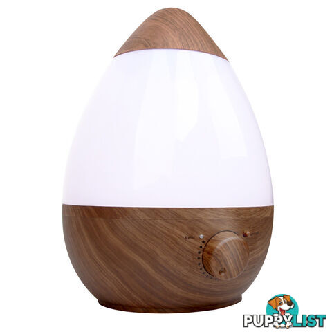 Ultrasonic Cool Mist Air Humidifier 2.3L Natural Wood