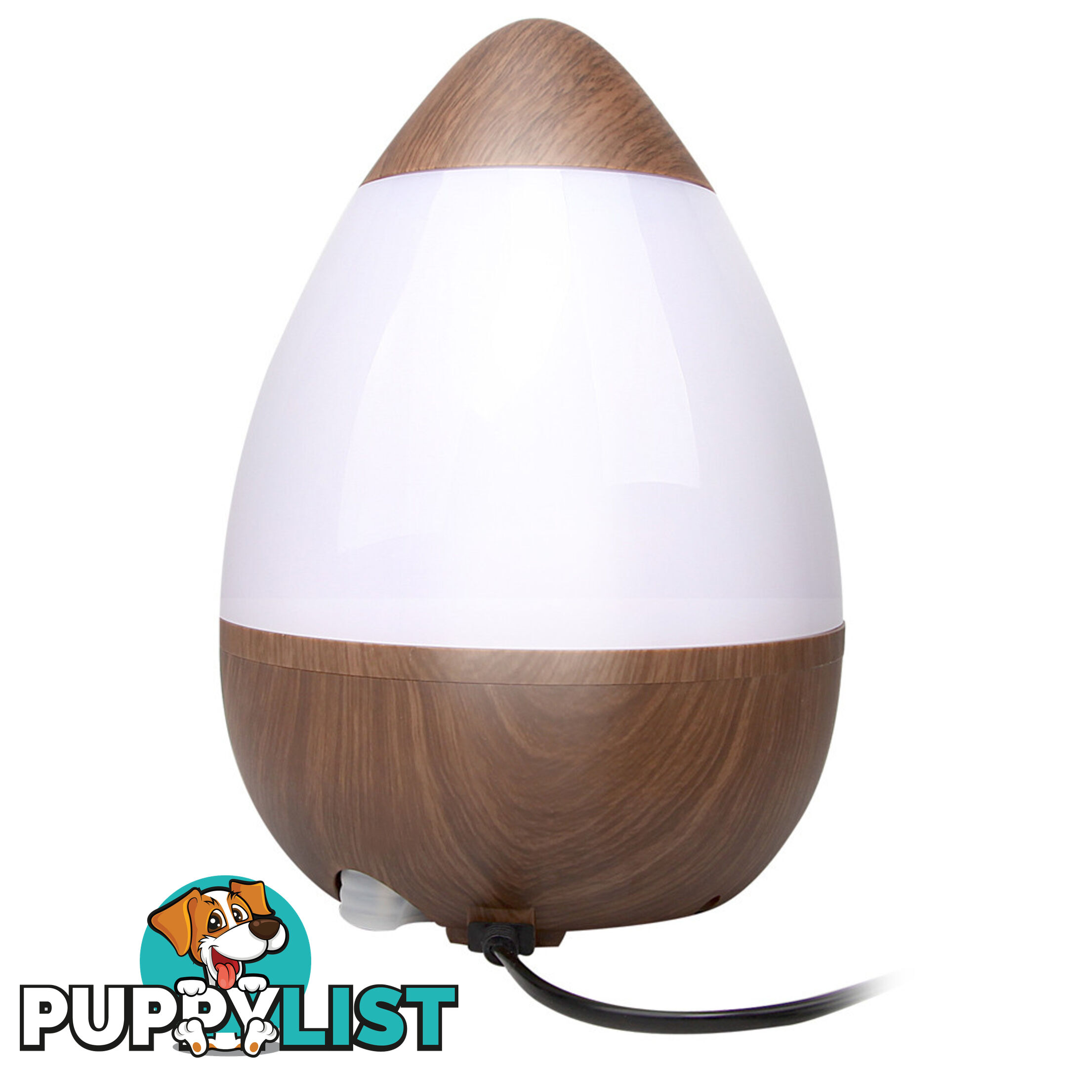 Ultrasonic Cool Mist Air Humidifier 2.3L Natural Wood