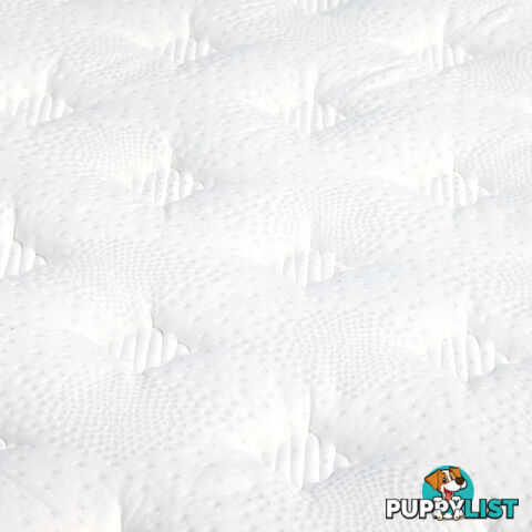 Latex Pillow Top Pocket Spring Mattress King Single