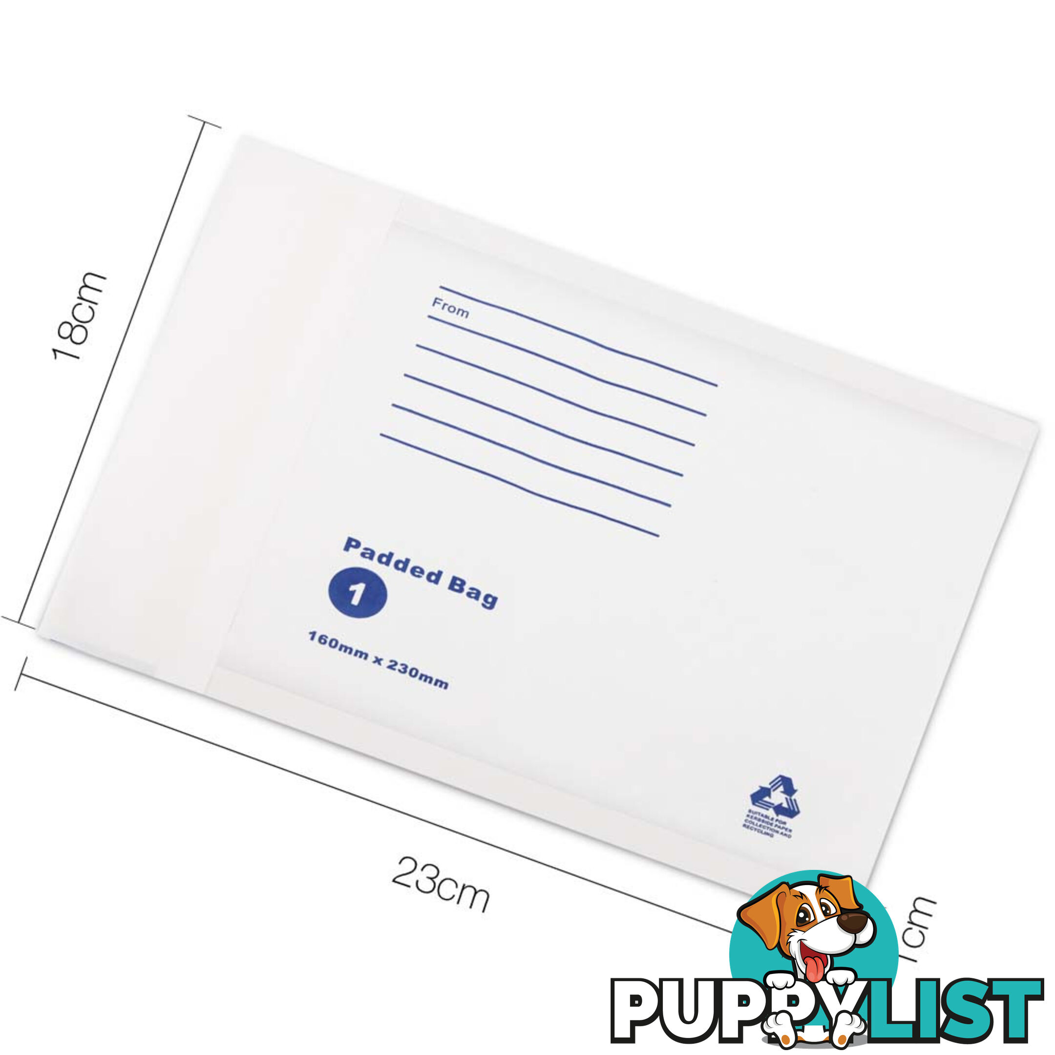 Bubble Padded Mail Envelopes 200pcs 160mm x 230mm