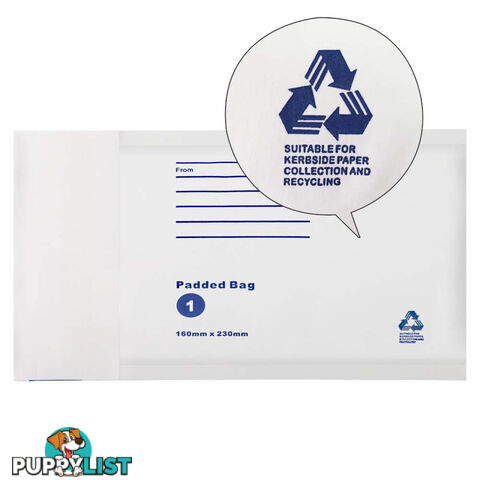 Bubble Padded Mail Envelopes 200pcs 160mm x 230mm