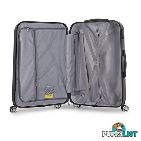 20  Wanderlite Luggage Case  Black