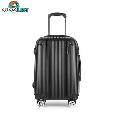 20  Wanderlite Luggage Case  Black