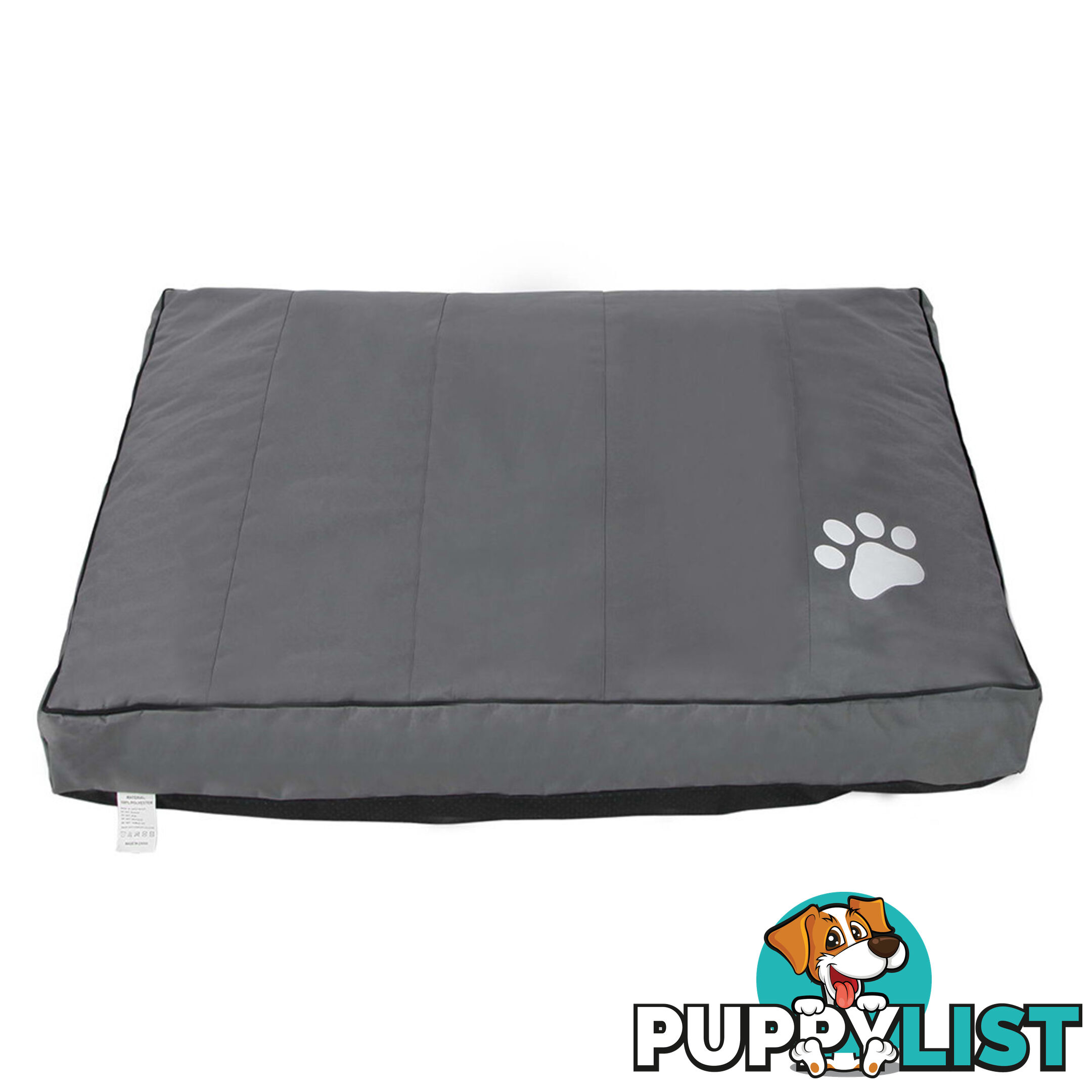 Washable Wavy Stripe Heavy Duty Pet Bed - XLarge