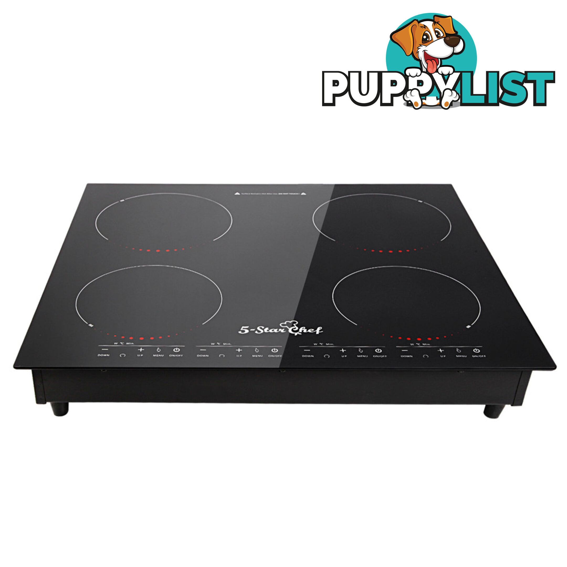 5 Star Chef Electric Induction Cooktop Ceramic