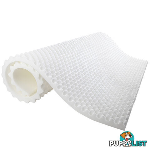 Deluxe Egg Crate Mattress Topper 5 cm Underlay Protector King