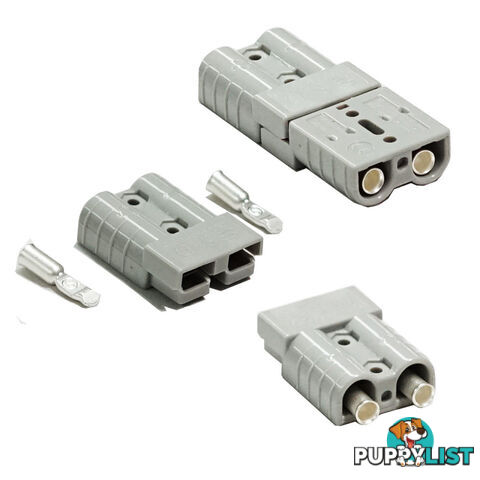 5X Premium Anderson Style Plug 50AMP Exterior Connector DC Power SOLAR CARAVAN