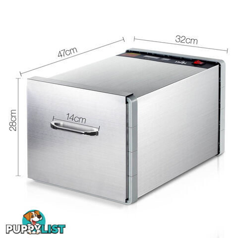 Stainless Steel Ice Cube Maker 1.7L