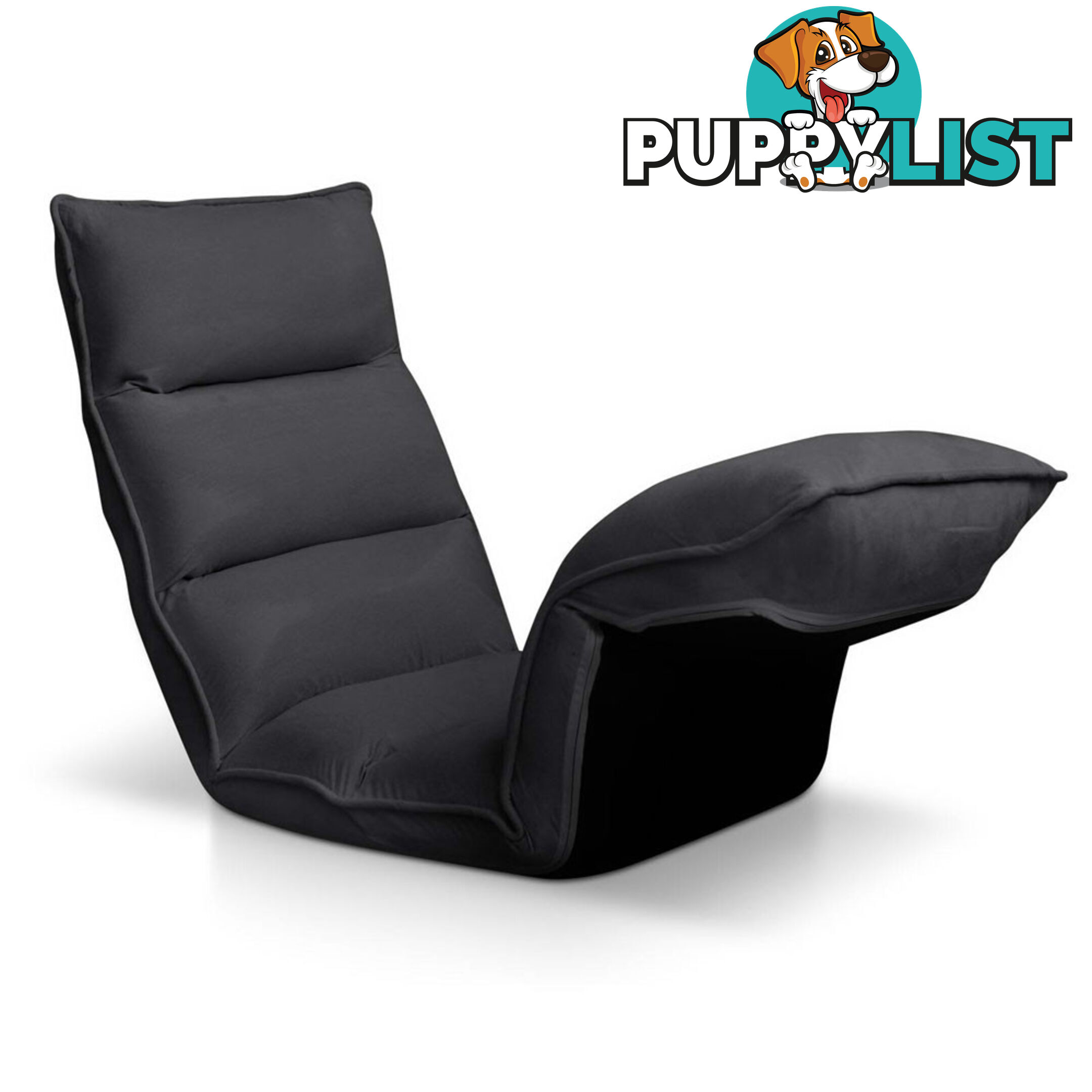 Lounge Sofa Chair - 375 Adjustable Angles  Charcoal