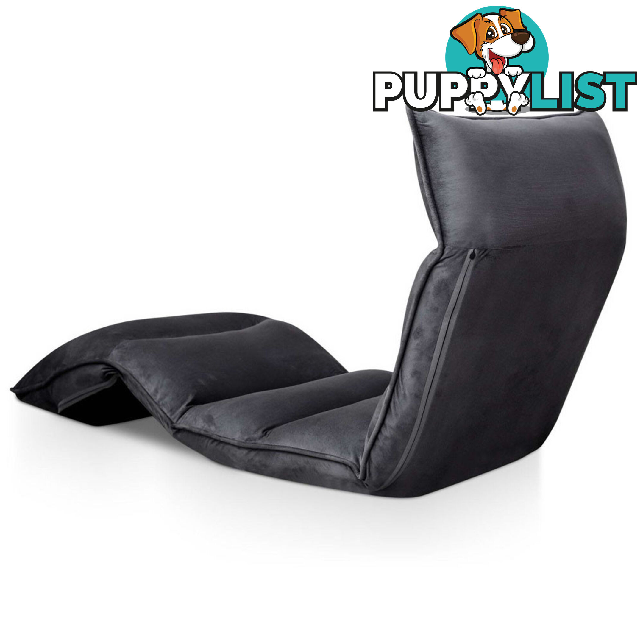 Lounge Sofa Chair - 375 Adjustable Angles  Charcoal