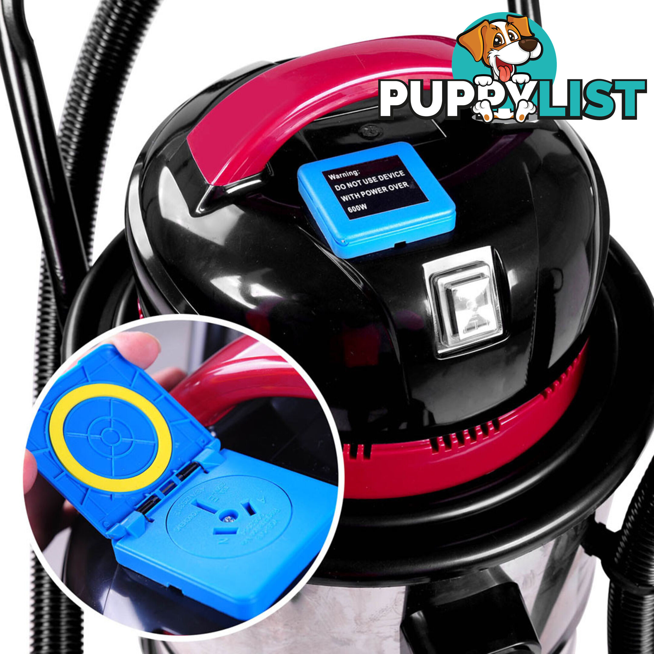 Industrial Commercial Bagless Dry Wet Vacuum Cleaner 60L