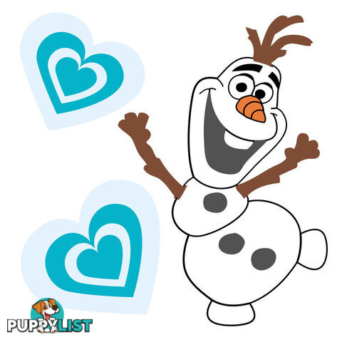 Frozen Olaf Wall Stickers - Totally Movable over and over