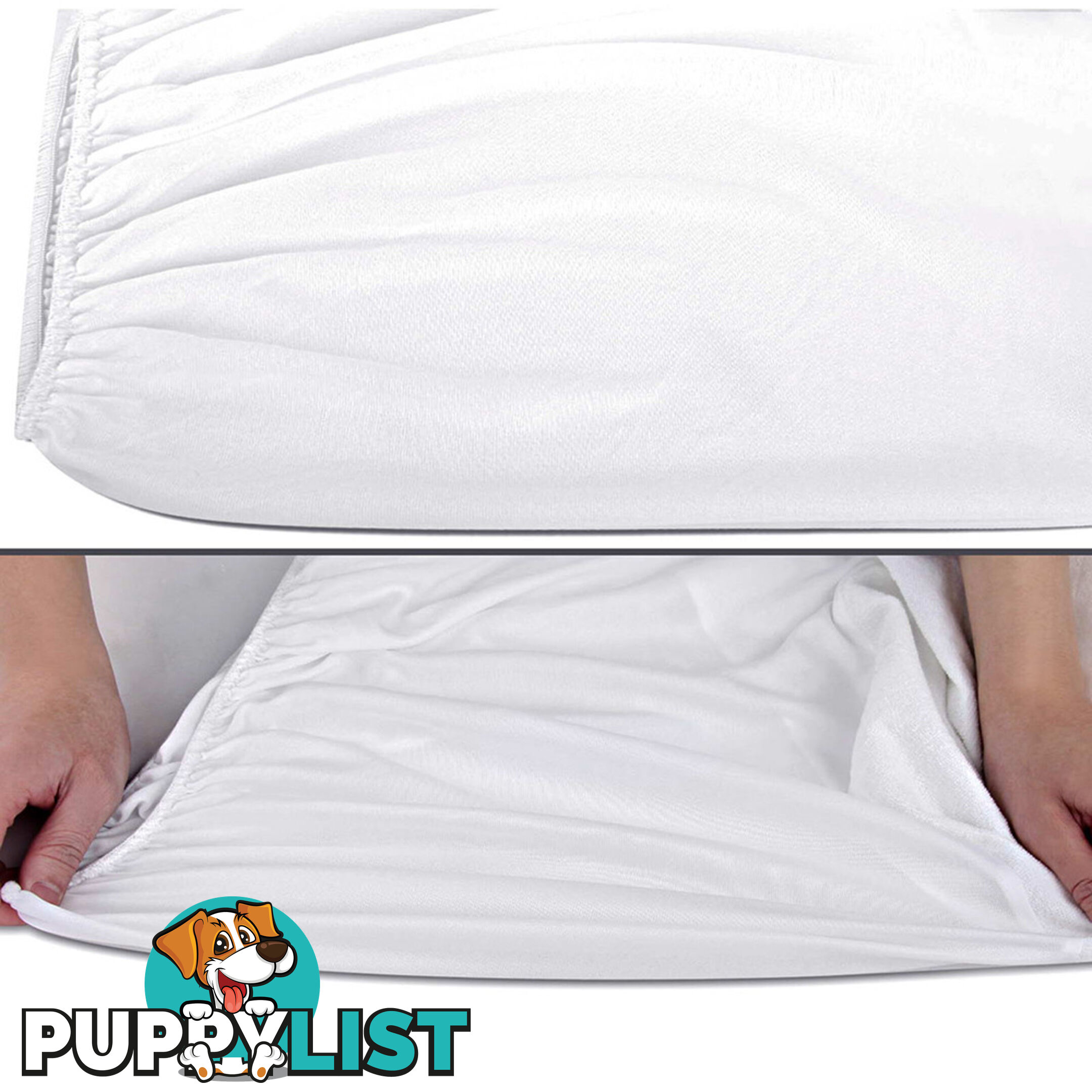 Cotton Cover Mattress Protector  Single