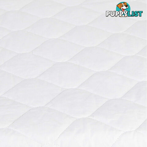 Cotton Cover Mattress Protector  Single