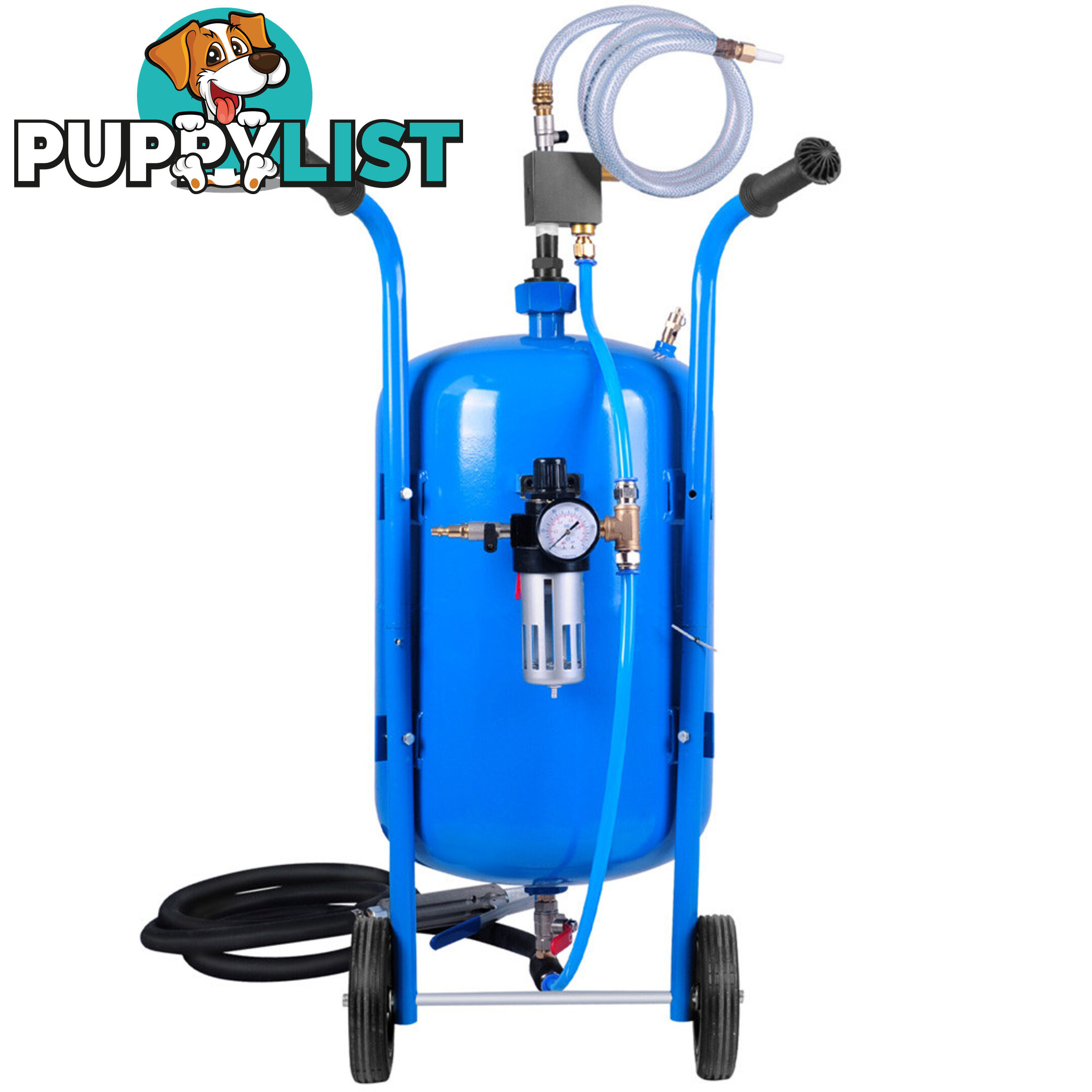 100lb Portable Soda Pressure Abrasive Upgrade Air Sandblaster