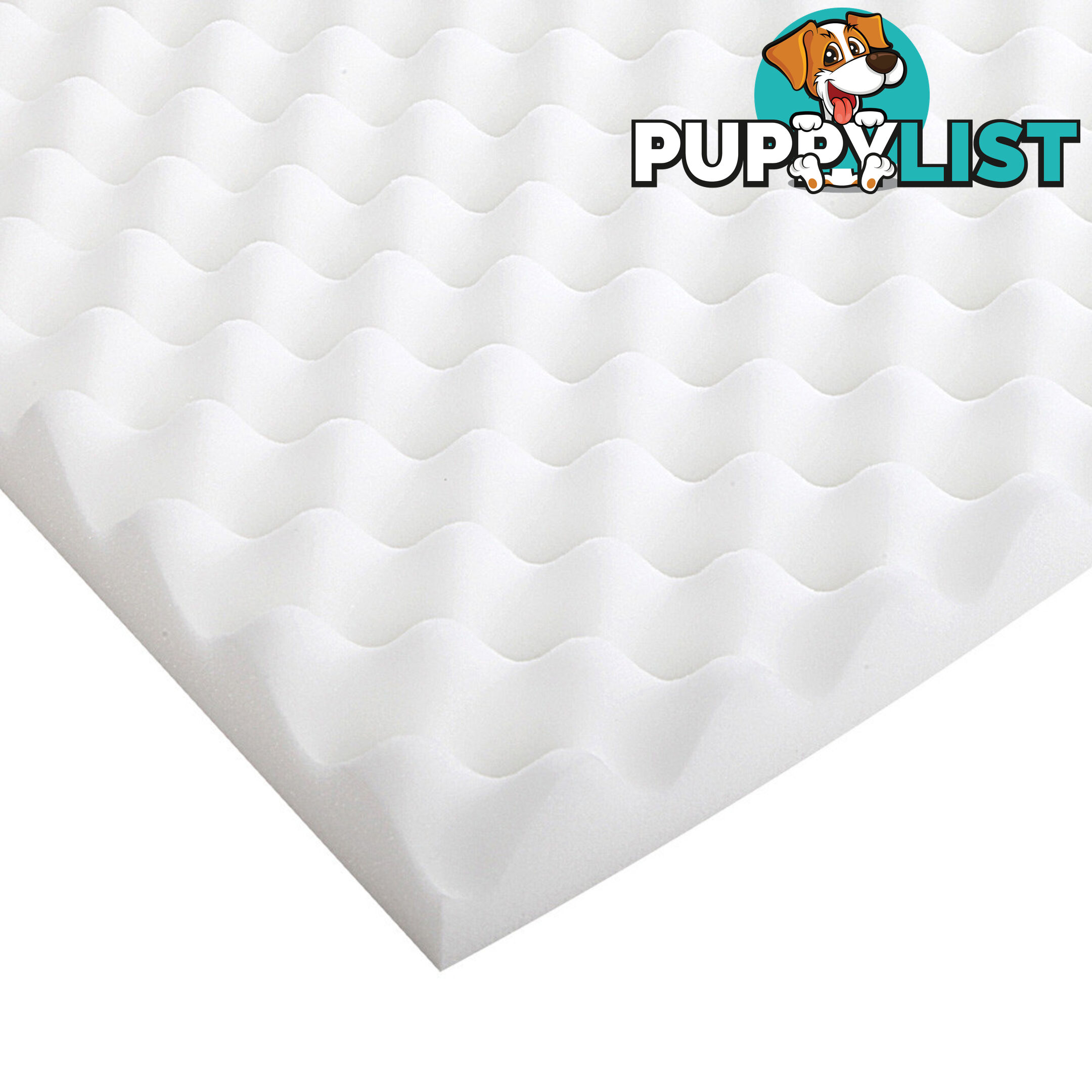 Deluxe Egg Crate Mattress Topper 5 cm Underlay Protector King Single