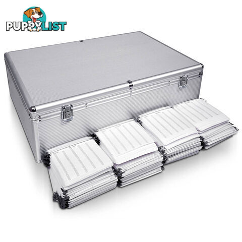 Aluminium CD DVD Bluray Storage Case Box 1000 Discs SL