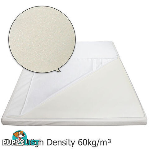 Visco Elastic Memory Foam Mattress Topper 8cm King