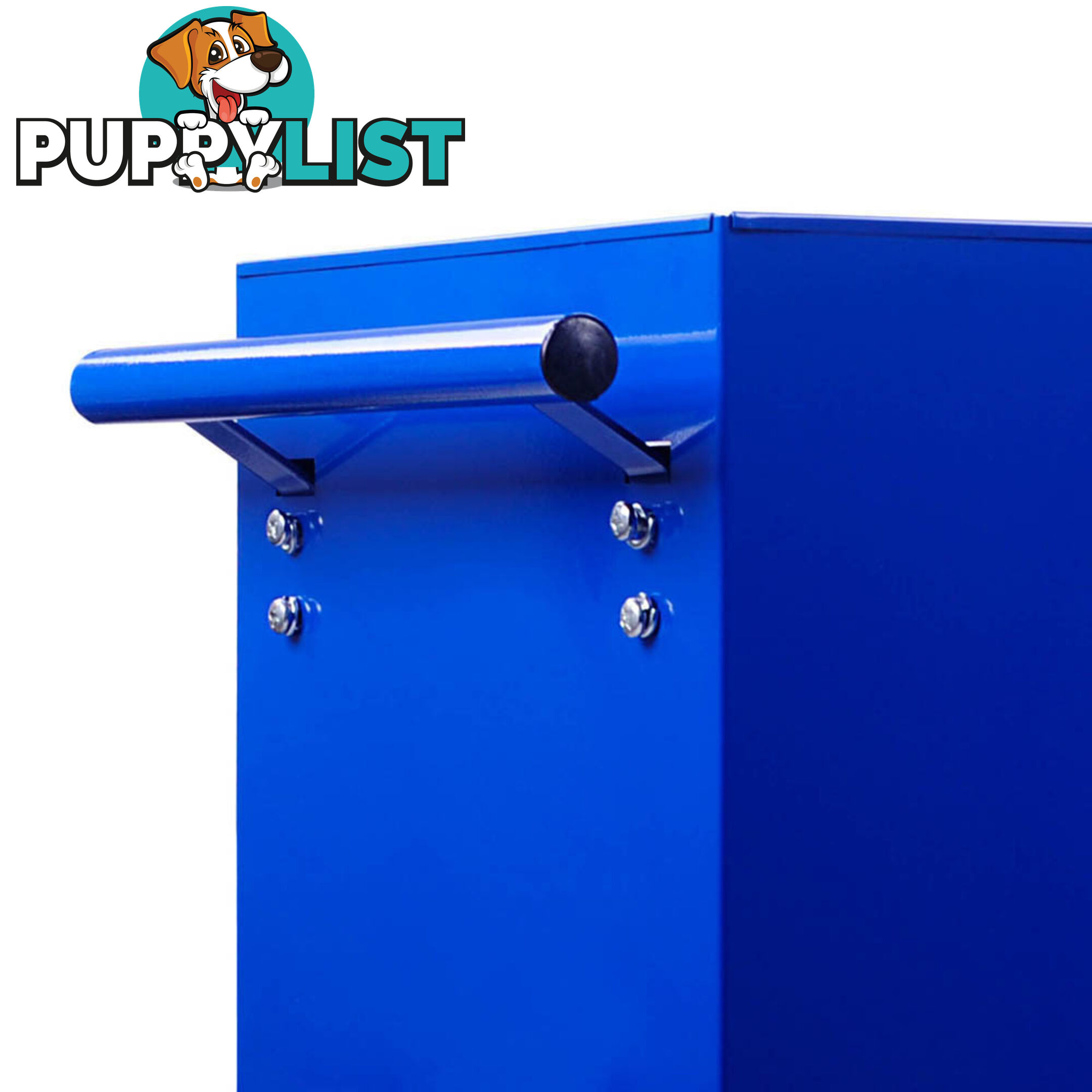 5 Drawers Roller Toolbox Cabinet  Blue