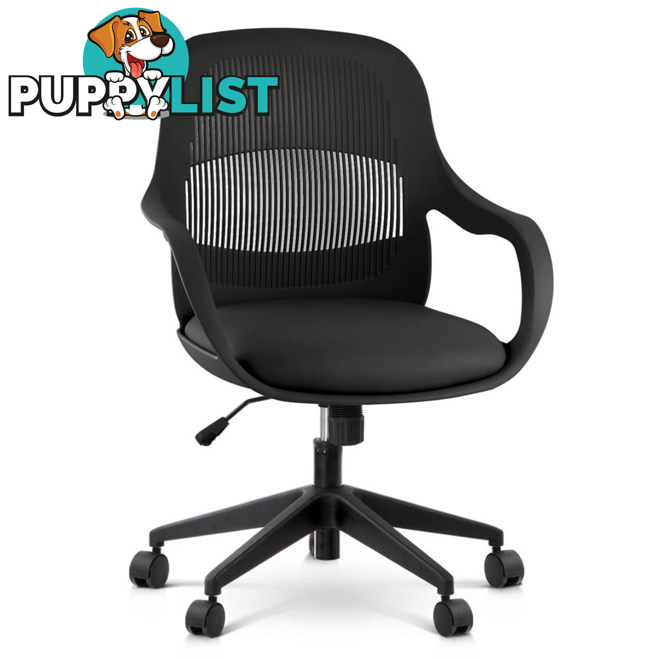 Modern Office Desk Chair  - Black