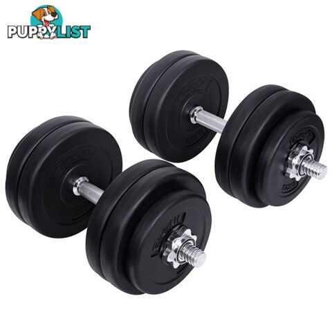 Everfit Home Gym Fitness 30kg Dumbbell Set