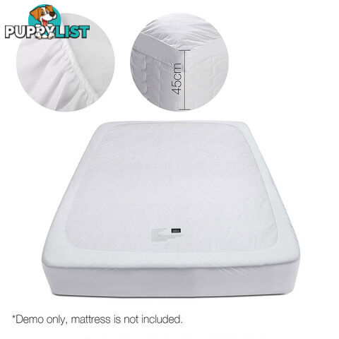 Duck Feather & Down Pillowtop Matress Topper - Double