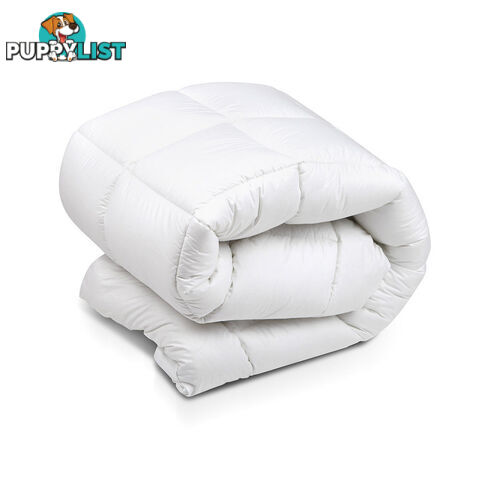 Duck Feather & Down Pillowtop Matress Topper - Double