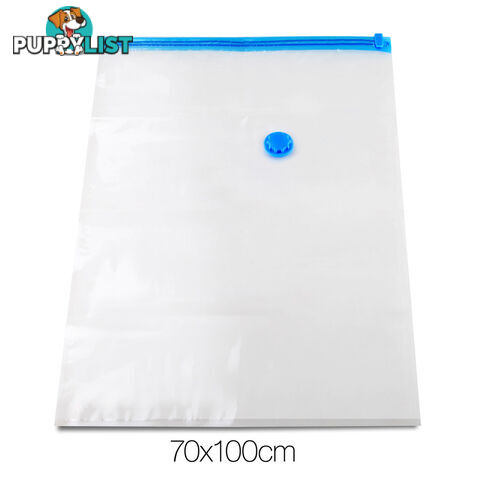 Set of 12 Vacuum Storage Bags 80 x 120cm