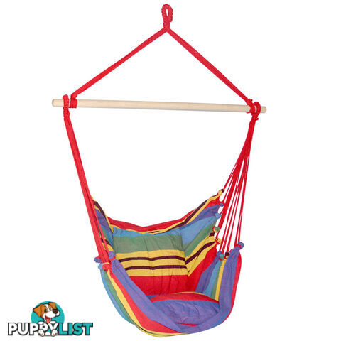 Hammock Swing Chair w/ Cushion Multi-colour