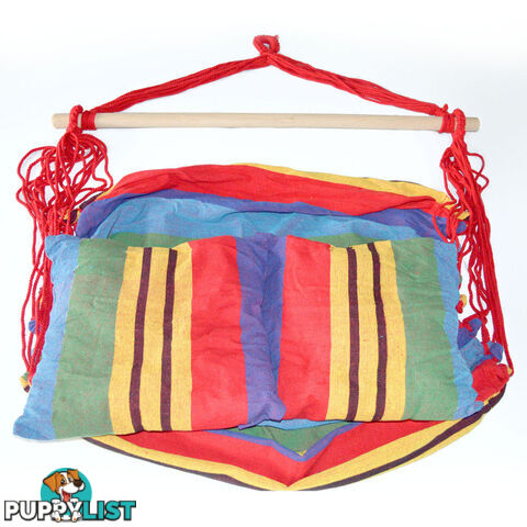 Hammock Swing Chair w/ Cushion Multi-colour