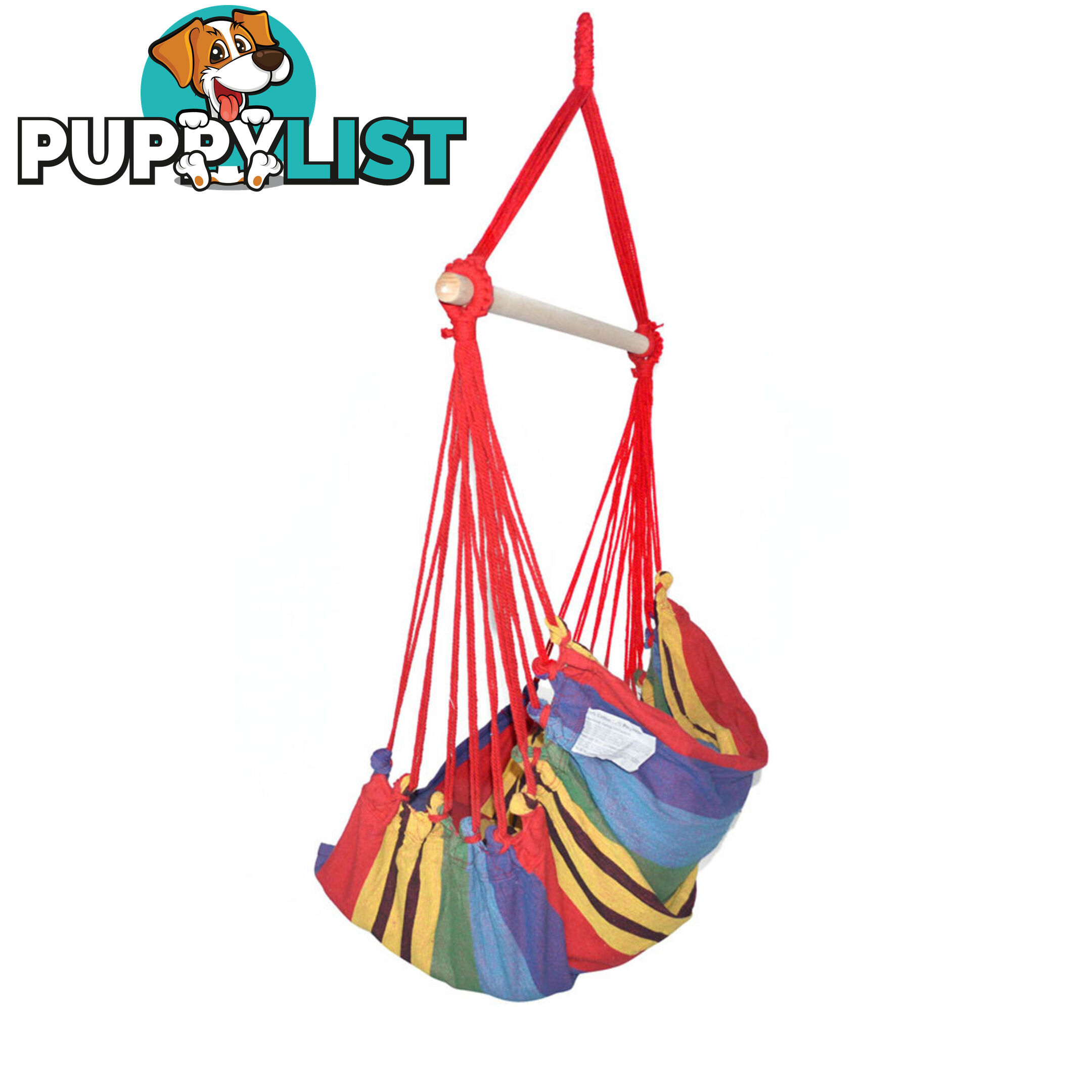 Hammock Swing Chair w/ Cushion Multi-colour