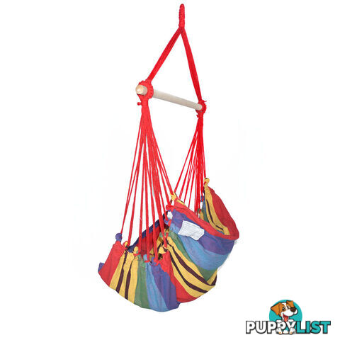 Hammock Swing Chair w/ Cushion Multi-colour