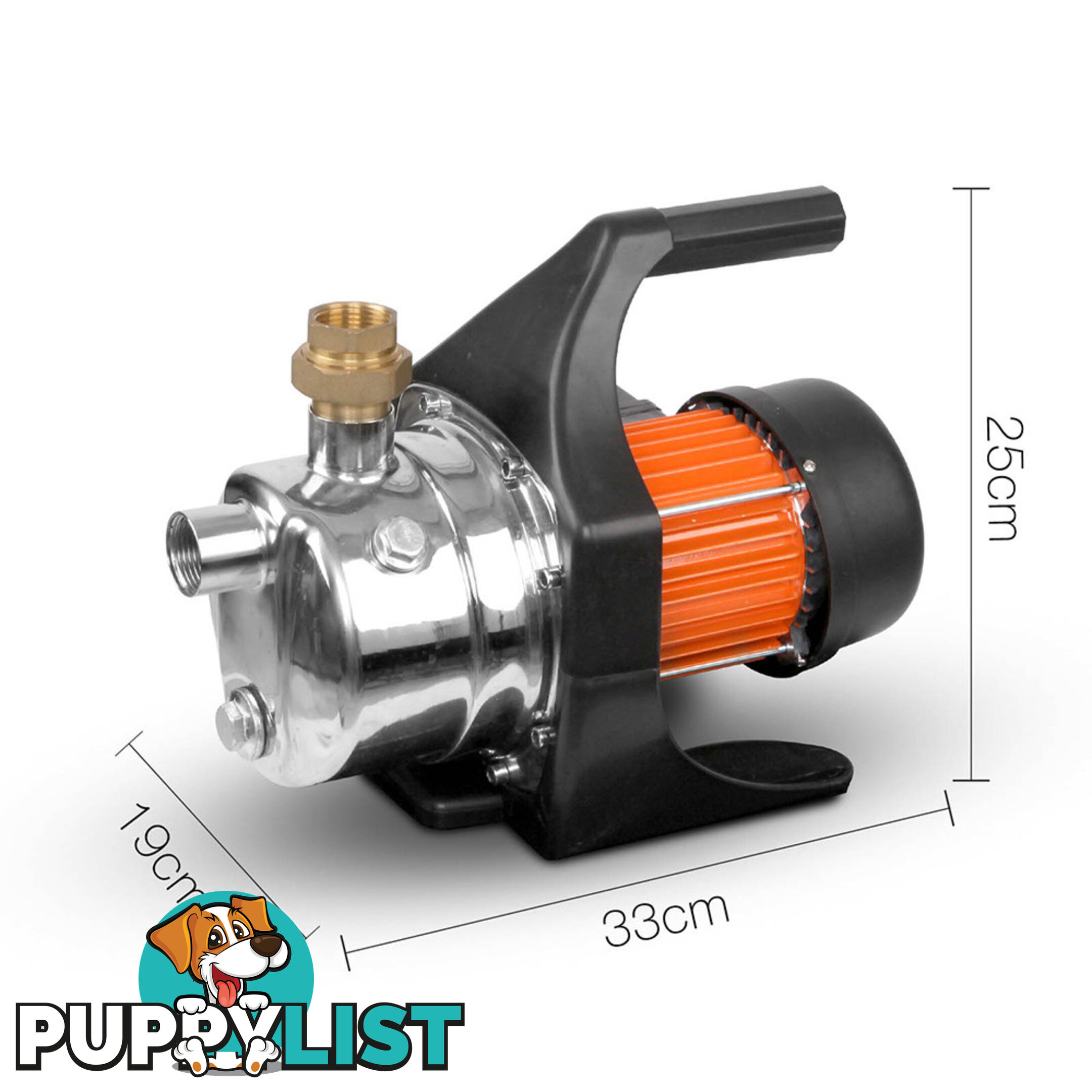 4320L/H Leak Proof Weatherproof Garden Pump