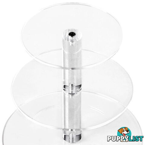 7 Tier Clear Acrylic Cake Stand 65CM