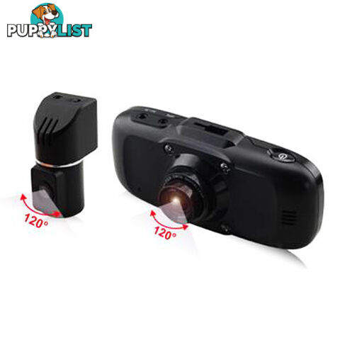 Dual Camera In-Car Digital Video Recorder (DVR)