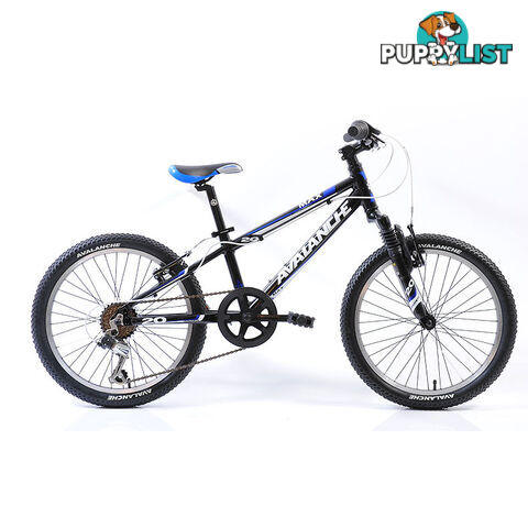 Avalanche Max Sus 20 Boys Bicycle Black/Blue