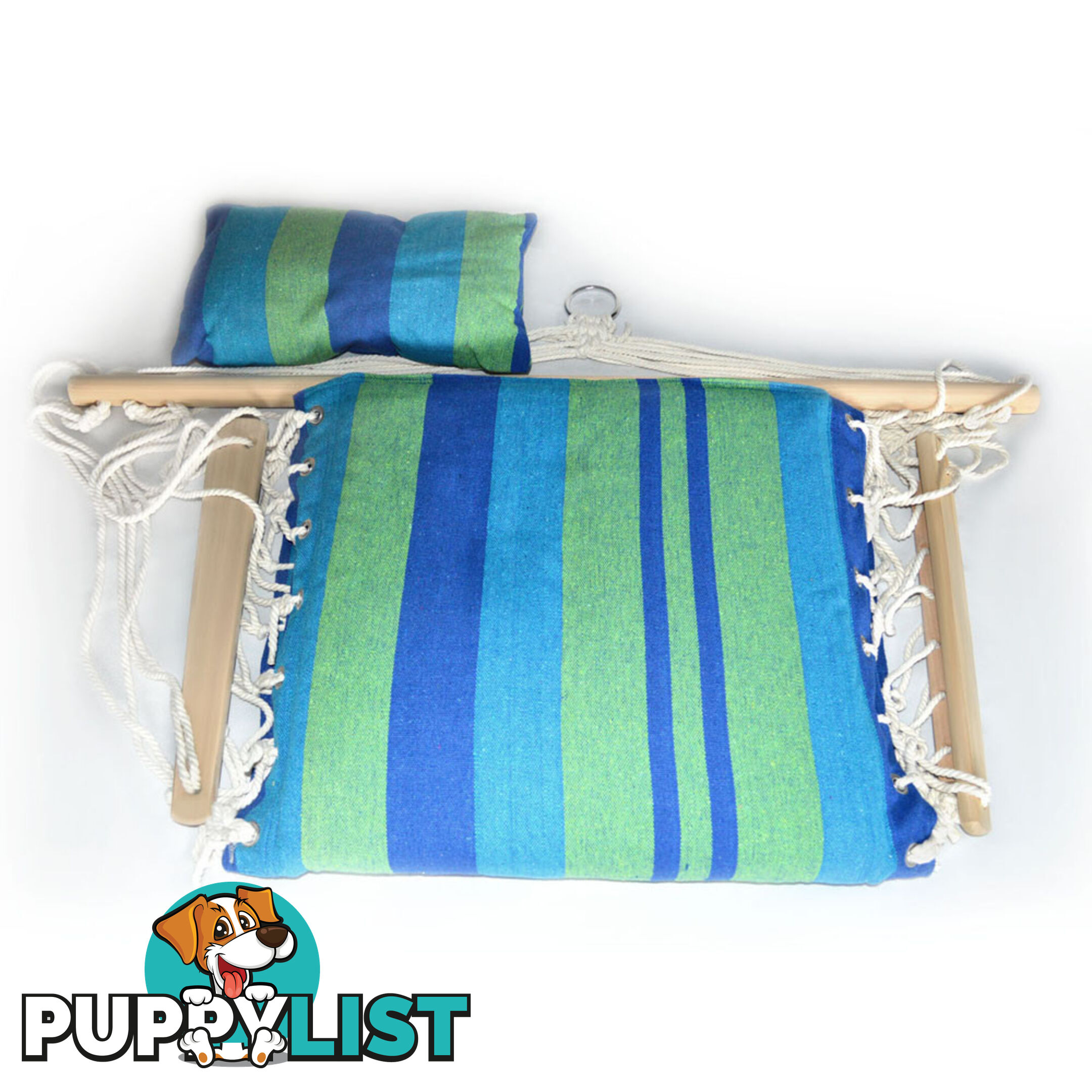 Hammock Swing Chair Blue Green