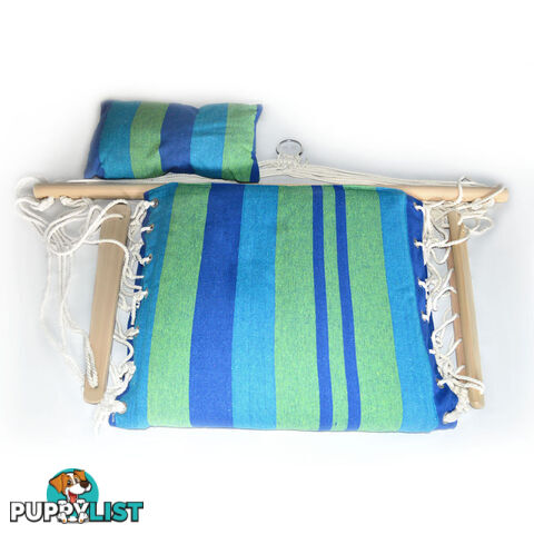 Hammock Swing Chair Blue Green