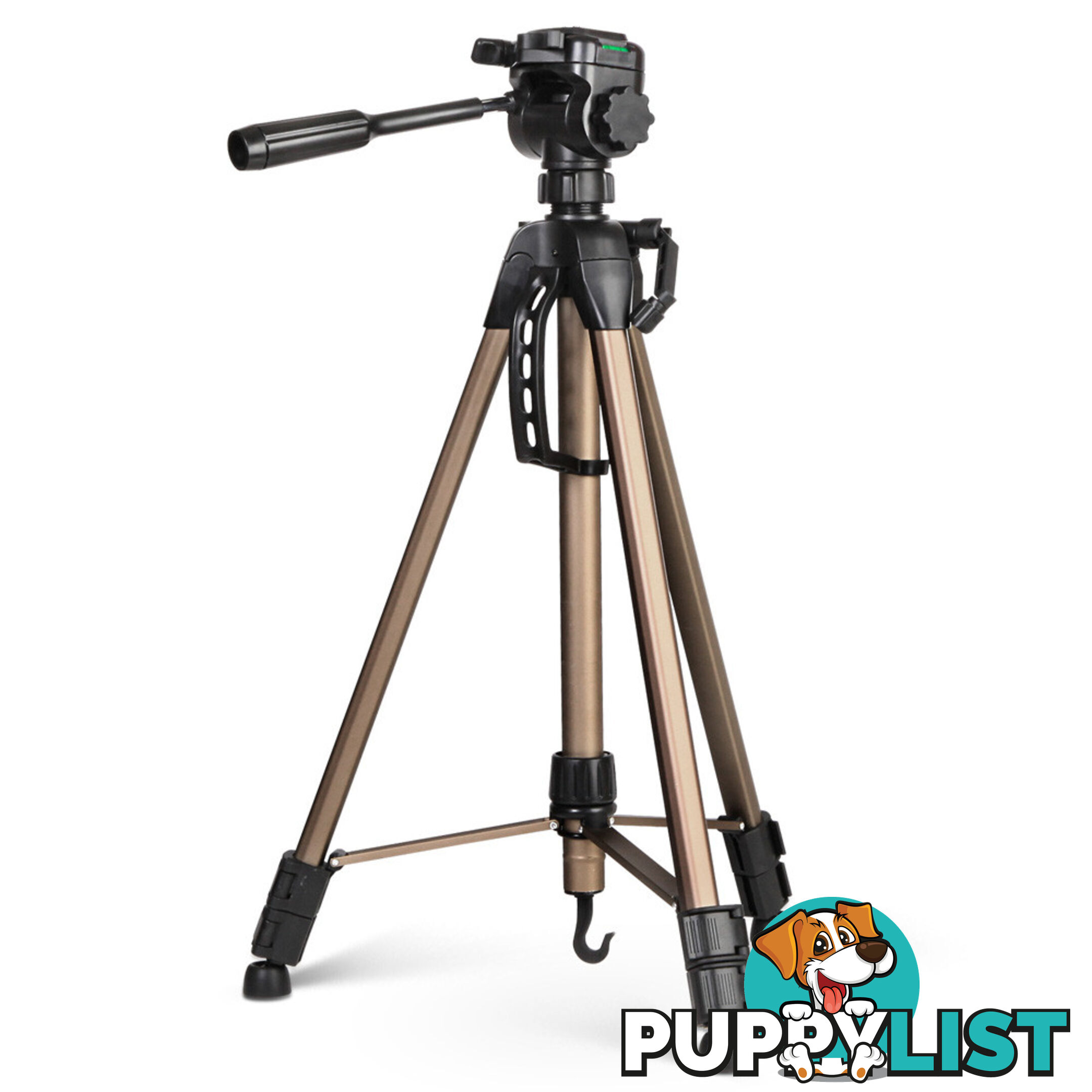 Dual Bubble Level Camera Tripod 160cm