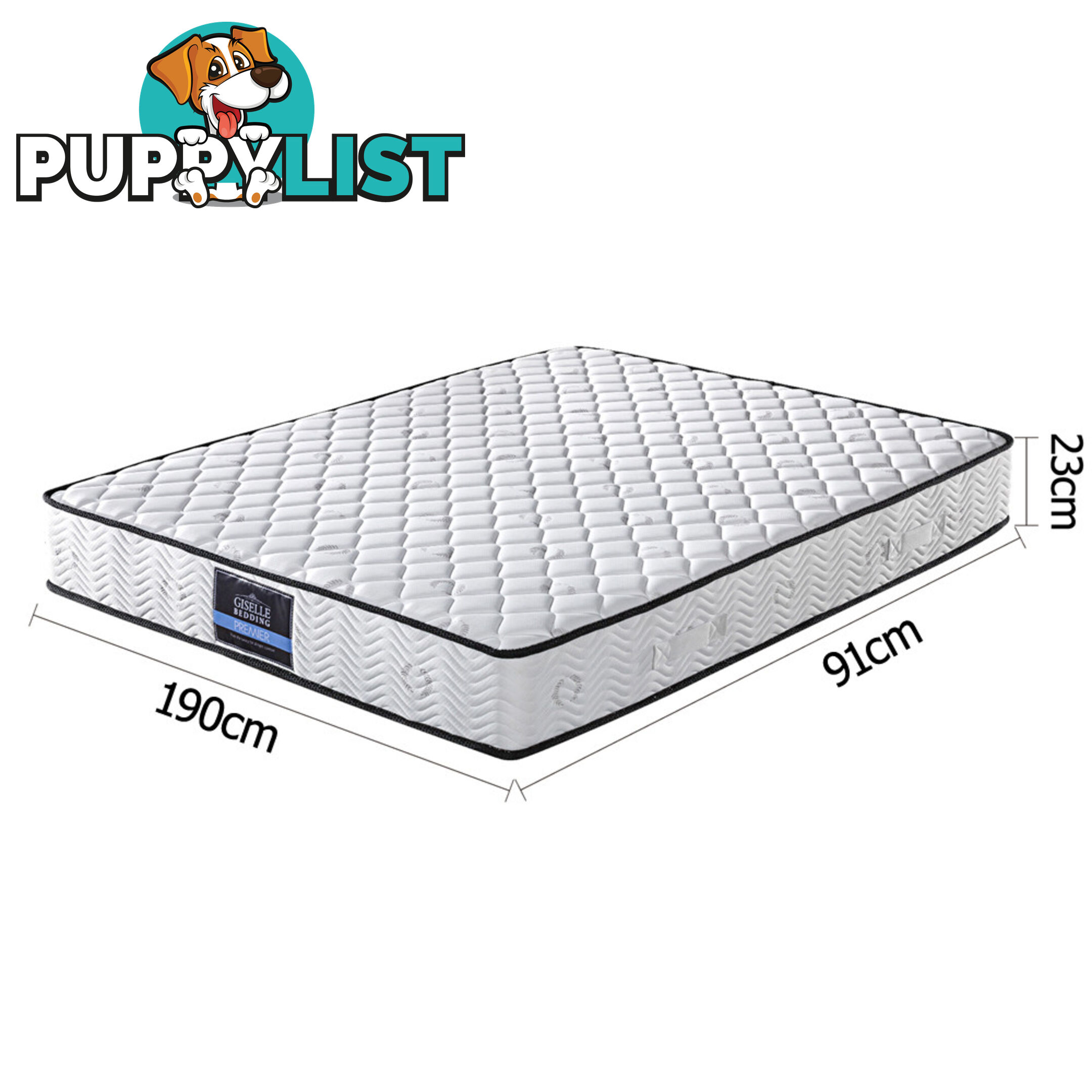 Pocket Spring High Density Foam Mattress Single