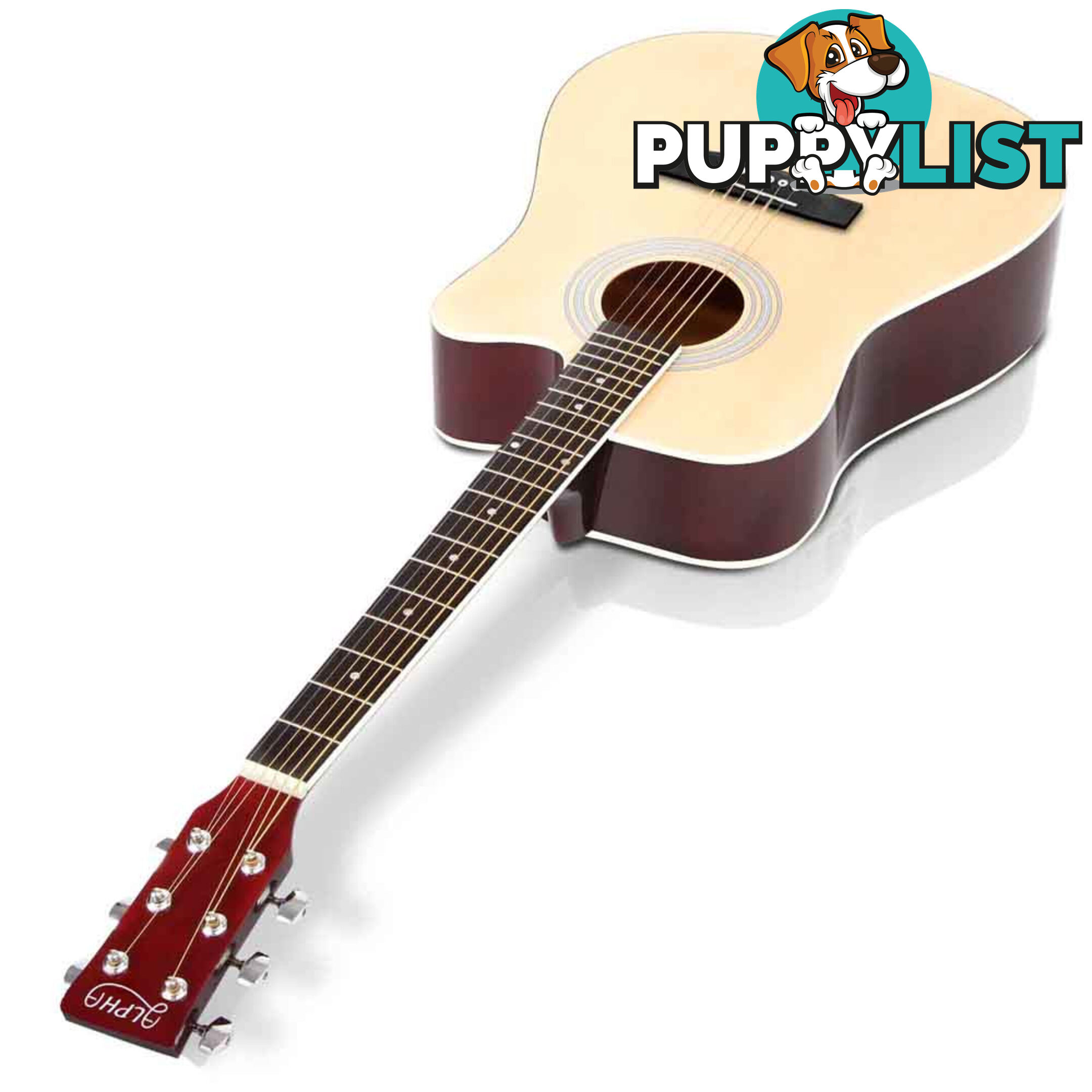 41 Steel-Stringed Acoustic Guitar Natural