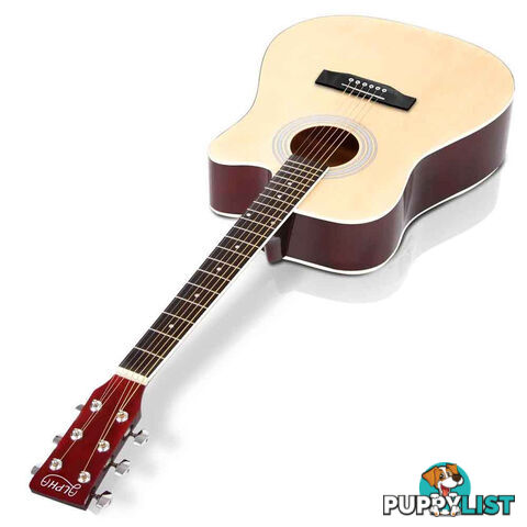 41 Steel-Stringed Acoustic Guitar Natural