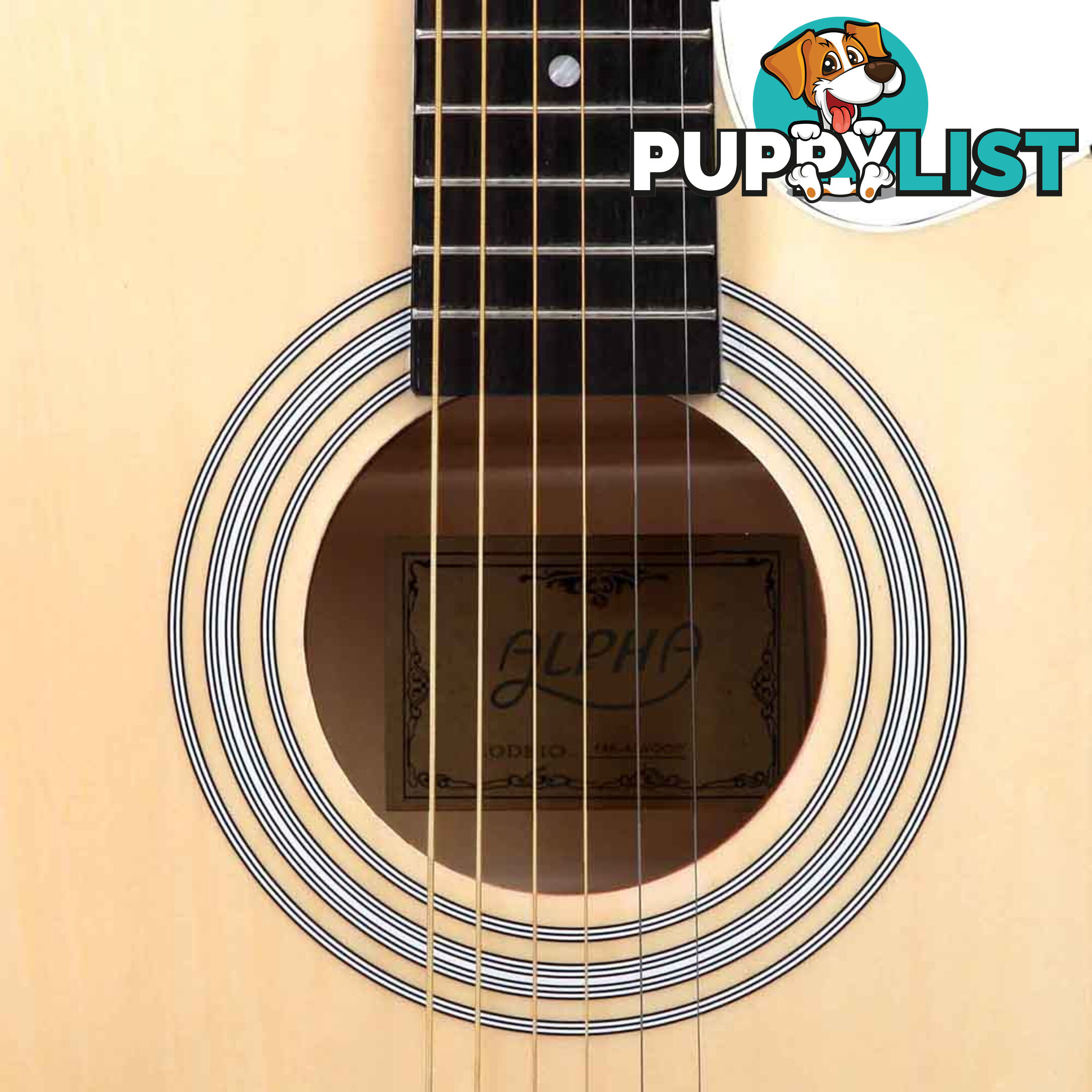 41 Steel-Stringed Acoustic Guitar Natural