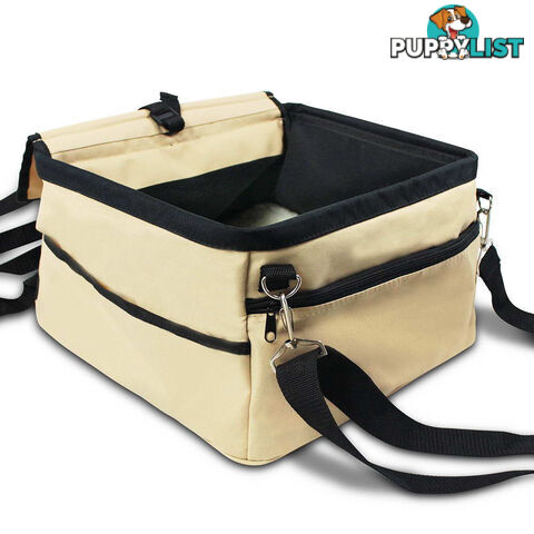 Pet Car Carrier  Beige