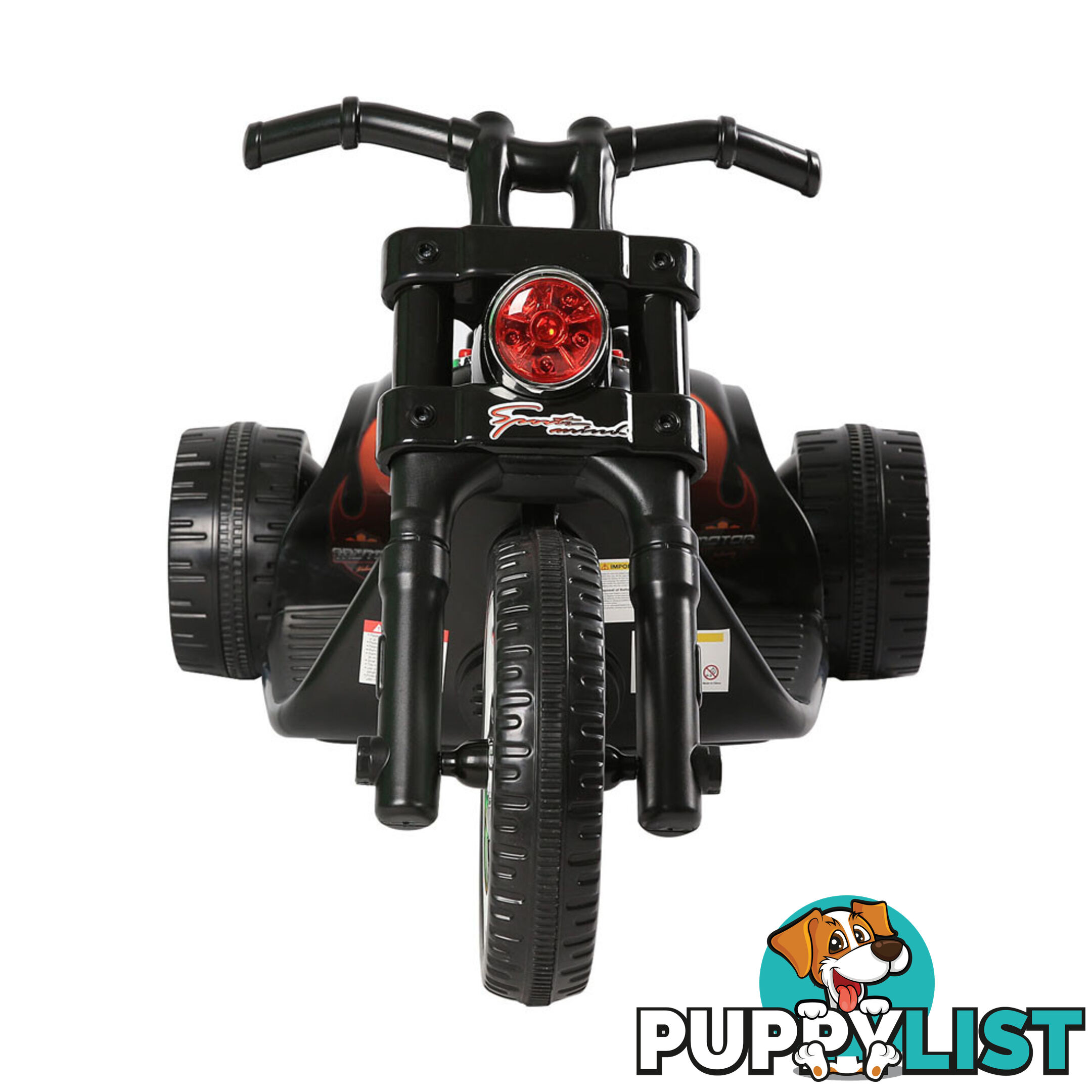 Kids Ride on Motorbike Black