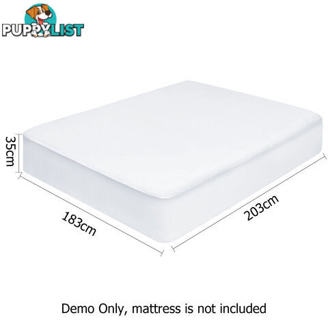 Waterproof Non-Woven Mattress Protector - Queen