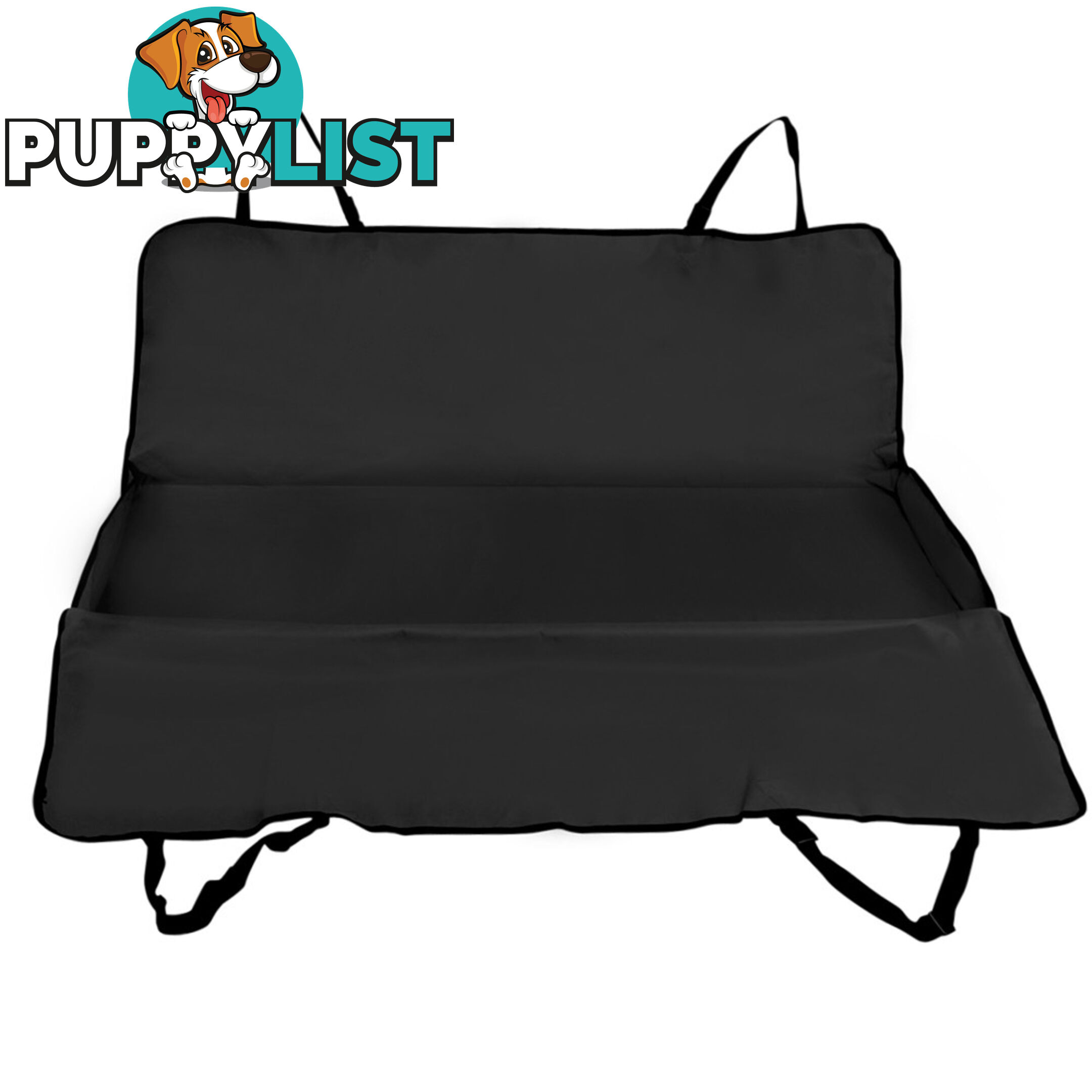 Pet Car Back Seat Cover Protector Hammock Black