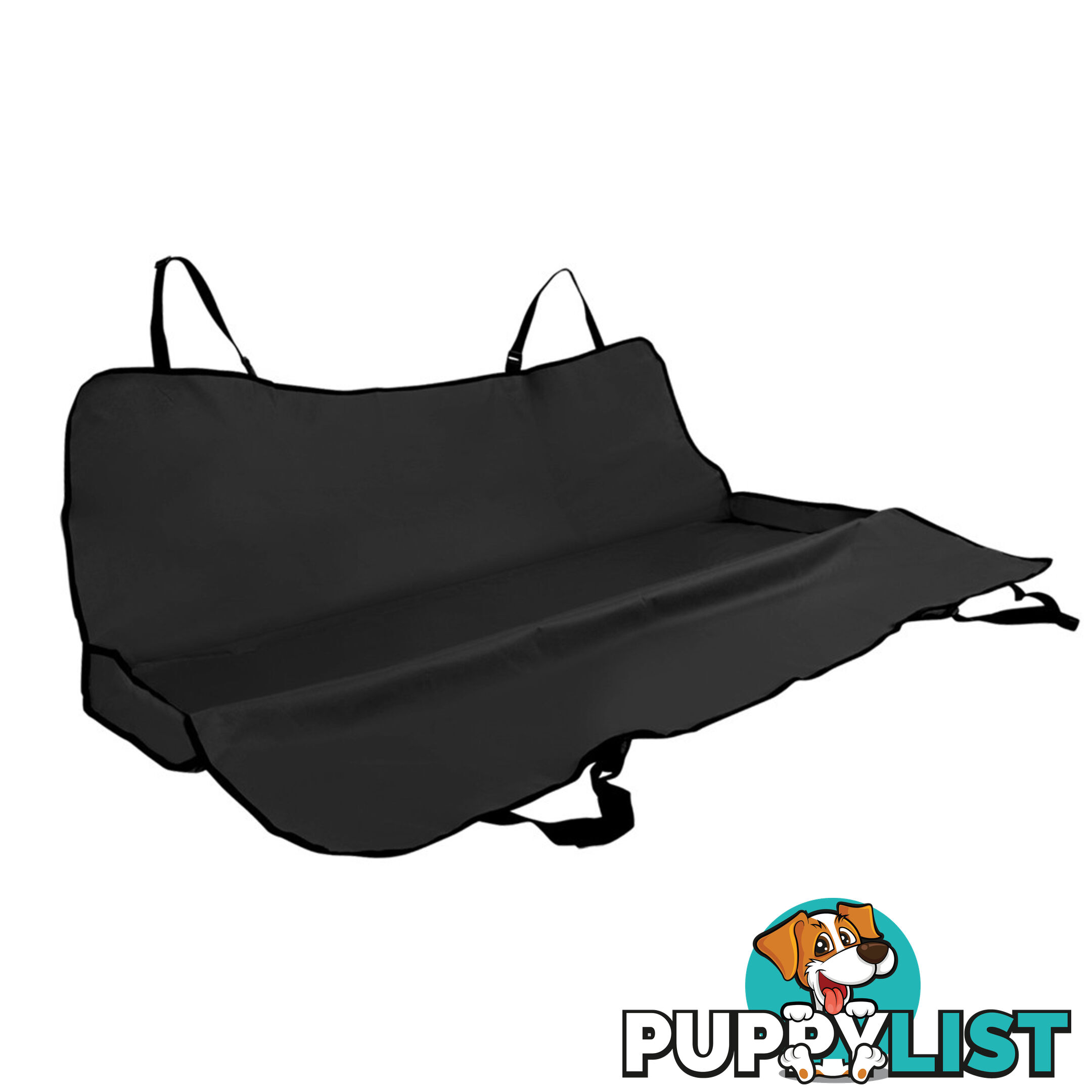 Pet Car Back Seat Cover Protector Hammock Black