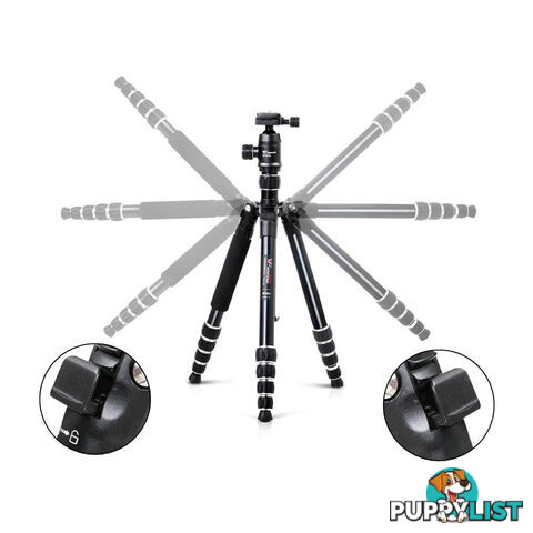 Professional Ball Head Tripod Digital Camera 173cm