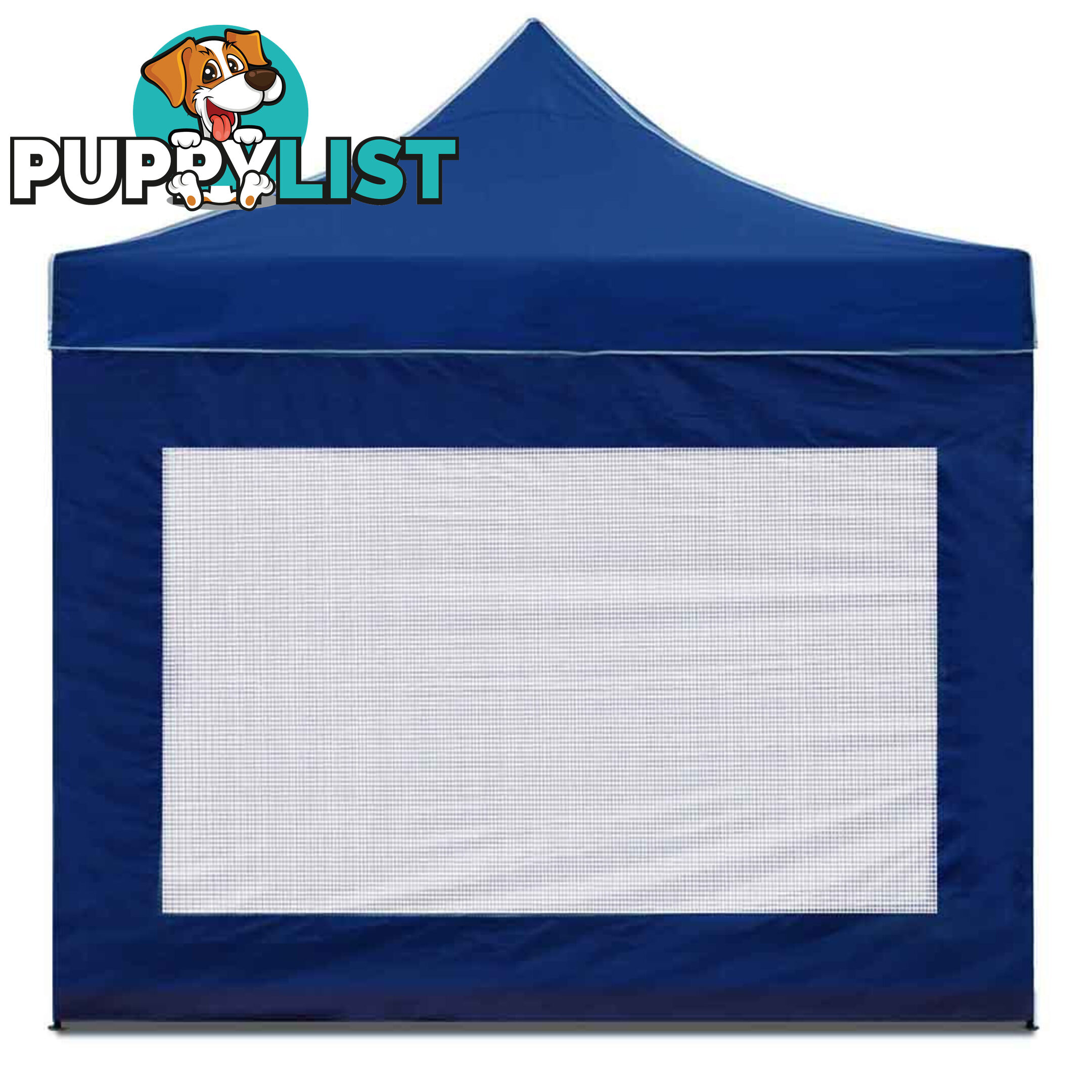 3x4.5 Pop Up Gazebo Hut with Sandbags Blue